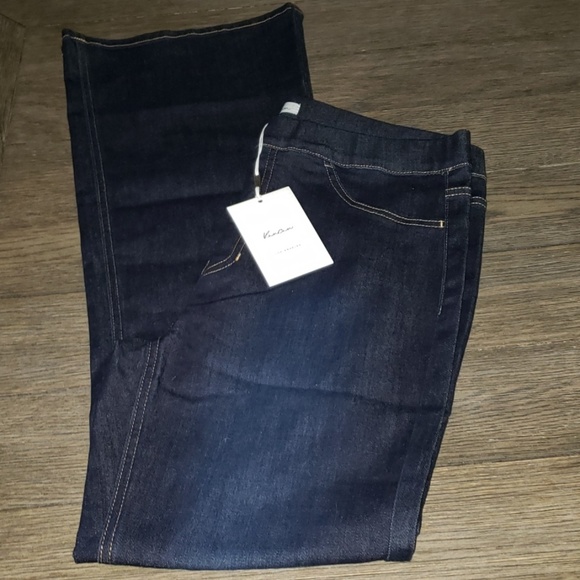 pull on flare jeggings